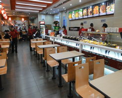泰安賽尚裝飾工程 打造高效專業(yè)的快餐店裝修設(shè)計